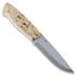 Охотничий нож Brisa Trapper 95, O-1 Scandi, карельская берёза, огниво