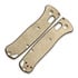 Flytanium - Classic Brass Scales for Benchmade MINI Bugout - Antique Stonewash