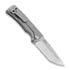 Chaves Knives Redencion 229 Kickstop Titanium Tanto folding knife
