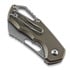 Coltello pieghevole MKM Knives Isonzo M390 Cleaver, bronze anodized titanium MKFX03M-2TBR