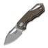 MKM Knives - Isonzo M390 Clip Point, bronze anodized titanium