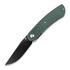 Kansept Knives Reverie Green G10 folding knife