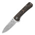 QSP Knife Hawk Linerlock Copper Foil CF fällkniv