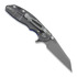 Hinderer 3.0 XM-18 Wharncliffe Tri-Way Working Finish Blue G10 folding knife