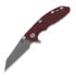 Hinderer 3.0 XM-18 Wharncliffe Tri-Way Working Finish Red G10 折叠刀