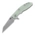 Πτυσσόμενο μαχαίρι Hinderer 3.0 XM-18 Wharncliffe Tri-Way Stonewash Translucent Green G10