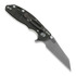 Couteau pliant Hinderer 3.0 XM-18 Wharncliffe Tri-Way Battle Bronze Translucent Green G10
