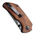 CIVIVI Thug 2 Damascus sklopivi nož, cuibourtia wood C20028C-DS1