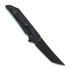 Jake Hoback Knives Radford DLC folding knife, Tiffany Blue G10