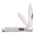 Case Cutlery - White Synthetic Standard Jig Small Swell Center Jack