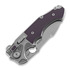 Zavírací nůž Andre de Villiers Alpha, Bead Blasted/Satin, Purple G10