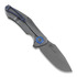 PMP Knives Alpha Smilodon Gray/Blue kääntöveitsi
