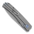 PMP Knives User II Silver összecsukható kés, Blue accents