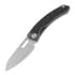 Maxace Black Mirror סכין מתקפלת, stonewash, carbon fiber