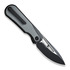 We Knife Baloo Black Titanium foldekniv, gray G10 21033-1