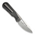 We Knife Baloo Gray Titanium összecsukható kés, Dark Green Micarta 21033-4