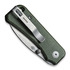 CIVIVI Baby Banter Green Micarta folding knife C19068SB-1