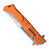 Cold Steel Large Luzon Satin folding knife, orange CS20NQXORST