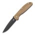 Hinderer Firetac Spanto Tri-Way Battle Black folding knife, Coyote G10