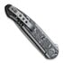 We Knife Smooth Sentinel Aluminum Foil CF Inlay folding knife WE20043-5