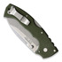 Cold Steel 4-Max Scout Stonewashed 折叠刀, 綠色 CS62RQODSW
