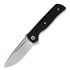 Couteau pliant Terzuola Knives ATCF Lite Linerlock Black S/W