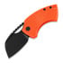 Nóż składany Urban EDC Supply GNAT-S XL, Orange G10 & DLC