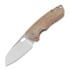 Urban EDC Supply F5.5 folding knife, Brown Micarta