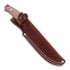 GiantMouse GMF4 Red Canvas Micarta Messer