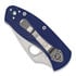 Couteau pliant Spyderco Ambitious Lightweight Blue CPM S35VN 148PBL