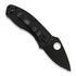 Πτυσσόμενο μαχαίρι Spyderco Ambitious Lightweight Black Blade, SpyderEdge C148SBBK