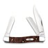 Перочинный нож Case Cutlery Brown Maple Burl Wood Smooth Stockman 64065