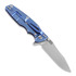 Сгъваем нож Hinderer Eklipse 3.5" Spearpoint Tri-Way Stonewash Blue Blue/Black G10