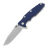 Hinderer Eklipse 3.5" Spearpoint Tri-Way Stonewash Blue/Black G10 folding knife