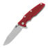 Πτυσσόμενο μαχαίρι Hinderer Eklipse 3.5" Spearpoint Tri-Way Stonewash Red G10
