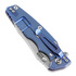 Hinderer Eklipse 3.5" Spearpoint Tri-Way Stonewash Blue Fde G10 folding knife