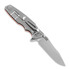 Hinderer Eklipse 3.5" Spearpoint Tri-Way Stonewash Orange G10 folding knife