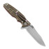 Складной нож Hinderer Eklipse 3.5" Spearpoint Tri-Way Stonewash Bronze Red G10