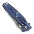 Hinderer Eklipse 3.5" Spearpoint Tri-Way Battle Blue Black G10 folding knife