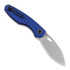 Couteau pliant Fox Chilin, aluminium, vert, bleu FX-530ALBL