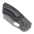 Складной нож Berg Blades Slim Purple Haze FatCarbon, stonewashed