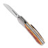 Olamic Cutlery WhipperSnapper WSBL206-S 접이식 나이프, sheepfoot