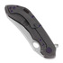 Olamic Cutlery Wayfarer 247 Mouflon folding knife, Dark Matter, Purple