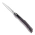 Couteau pliant Olamic Cutlery Wayfarer 247 Cutlass, Dark Matter, Purple