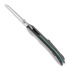 Olamic Cutlery Wayfarer 247 Wharncliffe sklopivi nož, Dark Matter, Green