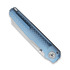 MKM Knives Miura foldekniv, Integral titanium handle - Blue Anodized MKMI-TBL