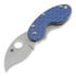 Spyderco Cricket Nishijin Blue Glass folding knife C29GFBLP