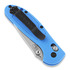 Benchmade Mini-Griptilian Taschenmesser, knopf, blau 556-BLU-S30V