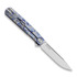 RealSteel G-Frame 折り畳みナイフ, Blue Digicamo 7874TC09