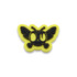 Flytanium - Dead Fly Society 2" Yellow Dead Fly Logo